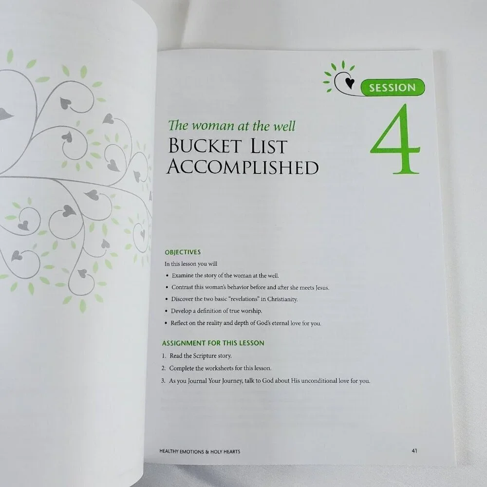 Journey of Joy Study Guide [Healthy Emotions & Holy Hearts] Womans Bible Study